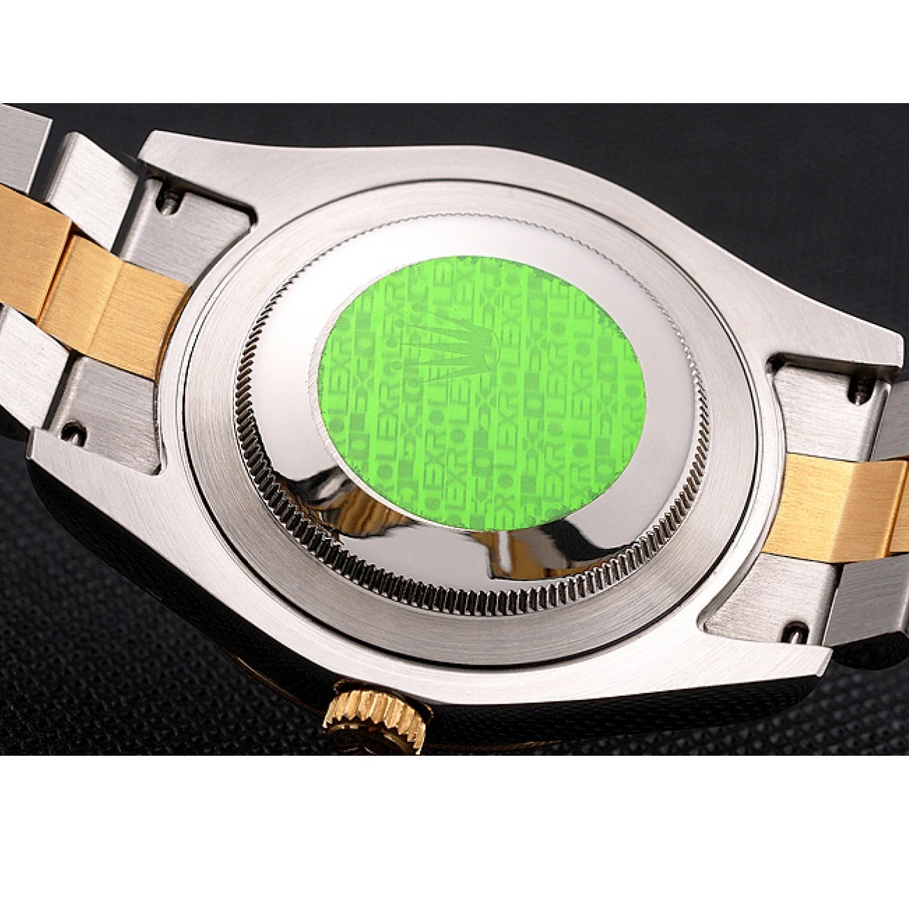 Aaa replica watch Rolex Datejust Case Marks Bracelet Diamond Hour Steel White Stainless Tone Bezel Dial Swiss Gold Two 0729